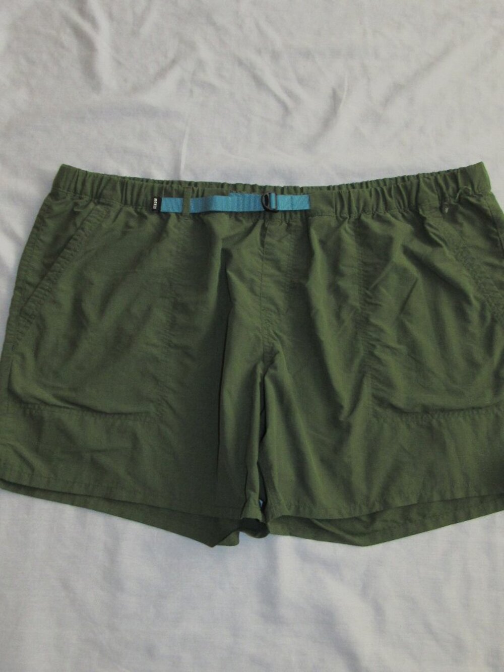 REI Co-op Trail Shorts Mens 3XL Trailmade Amphib Ripstop Belted Gorpcore Hiking